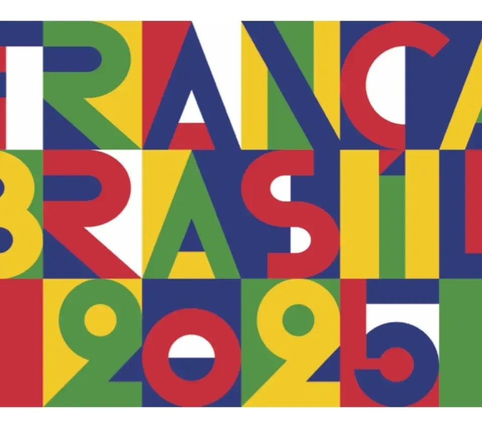 Logo saison croisée France Brésil 2025