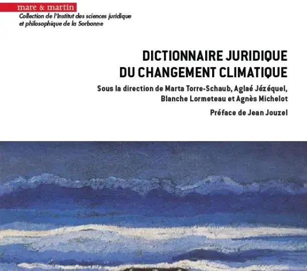 Dictionnaire juridique du changement climatique