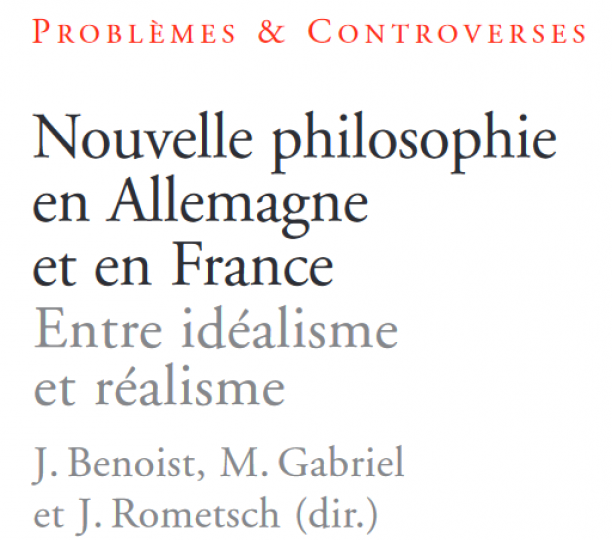 Nouvelle philosophie en Allemagne et en France